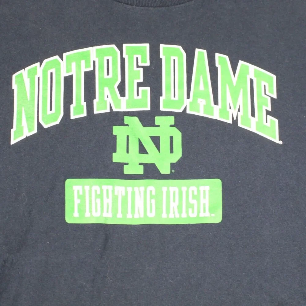 Adidas‎ Notre Dame Fighting Irish T-Shirt Mens Sz XL
